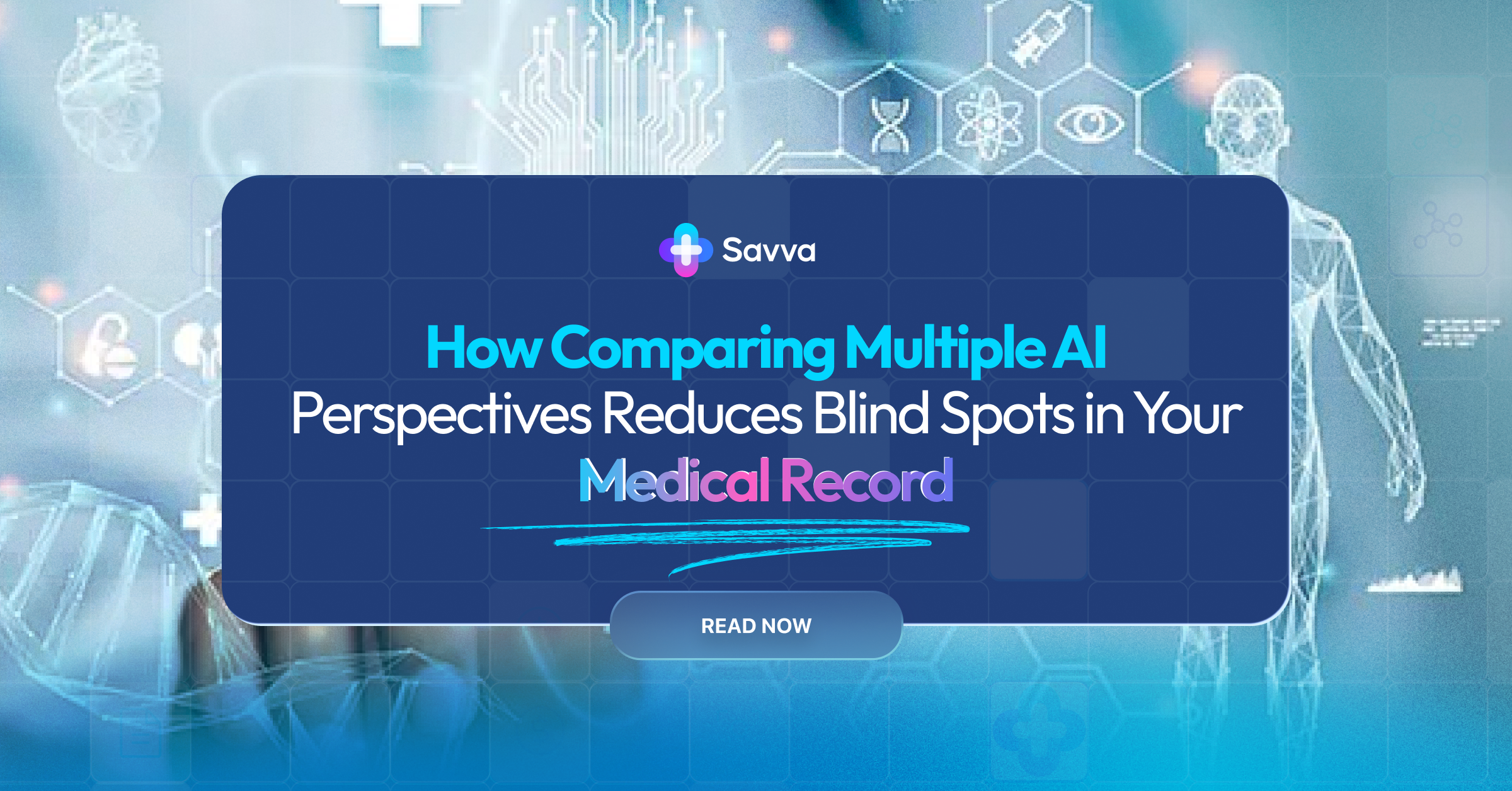 Multiple AI models summarizing the same medical record side by side